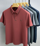 Men's Diamond Emblem Short-Sleeve Polo Shirt