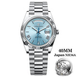 PAGANI DESIGN DD40 Luxury Rose Gold Men's Watches Automatic Mechanical Watch For Men AR Sapphire Glass Date Wrist watch Men 2026