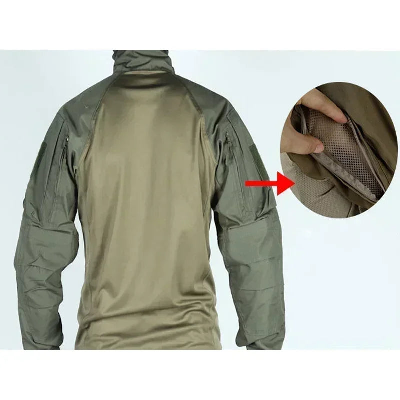 Men's Tactical Polo Shirt | Quick-Dry Military Training Top