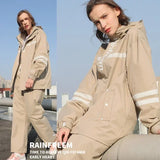 Waterproof Reflective Rain Suit – Jacket & Pants Set