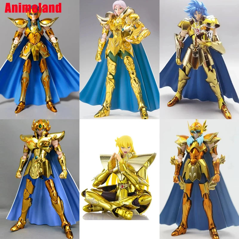 Metal Club MC Saint Seiya Myth Cloth EX Leo Aiolia Taurus Aldebaran Gemini Saga Aries Mu Knights of the Zodiac Action Figure