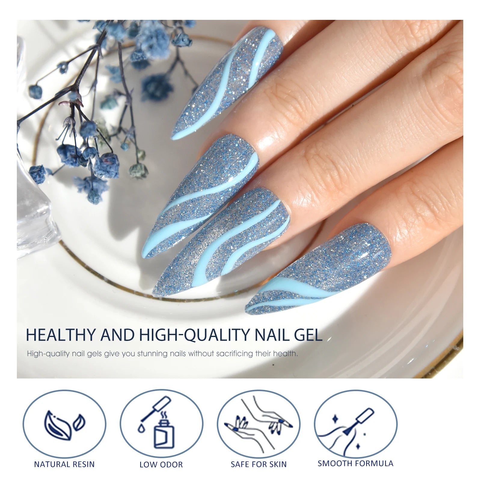 Venalisa HEMA-Free Gel Polish Kit | 6 Shades, 7.5ml