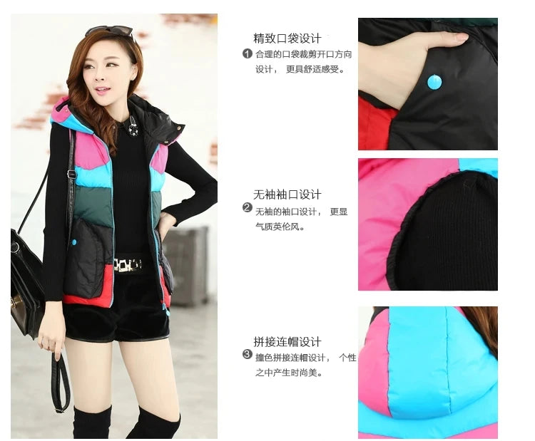 Quilted Cropped Puffer Vest