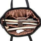 14'' Laptop Business Commuting Handbag Top Quality Materials Ladies Handbag Female Shoulder Bag Put in A4 Magazine and Notebook