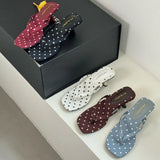 Bailamos 2025 Brand Women Slippers High Heels Sandals Sexy Open Toe Party Wedding Summer Shoes Woman Soft Outdoor Slides Beach F