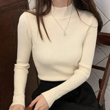 Women's Mock Neck Knit Sweater