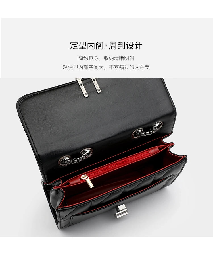 Women's PU Leather Crossbody Shoulder Bag