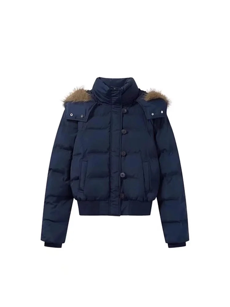 Winter Hooded Puffer Jacket