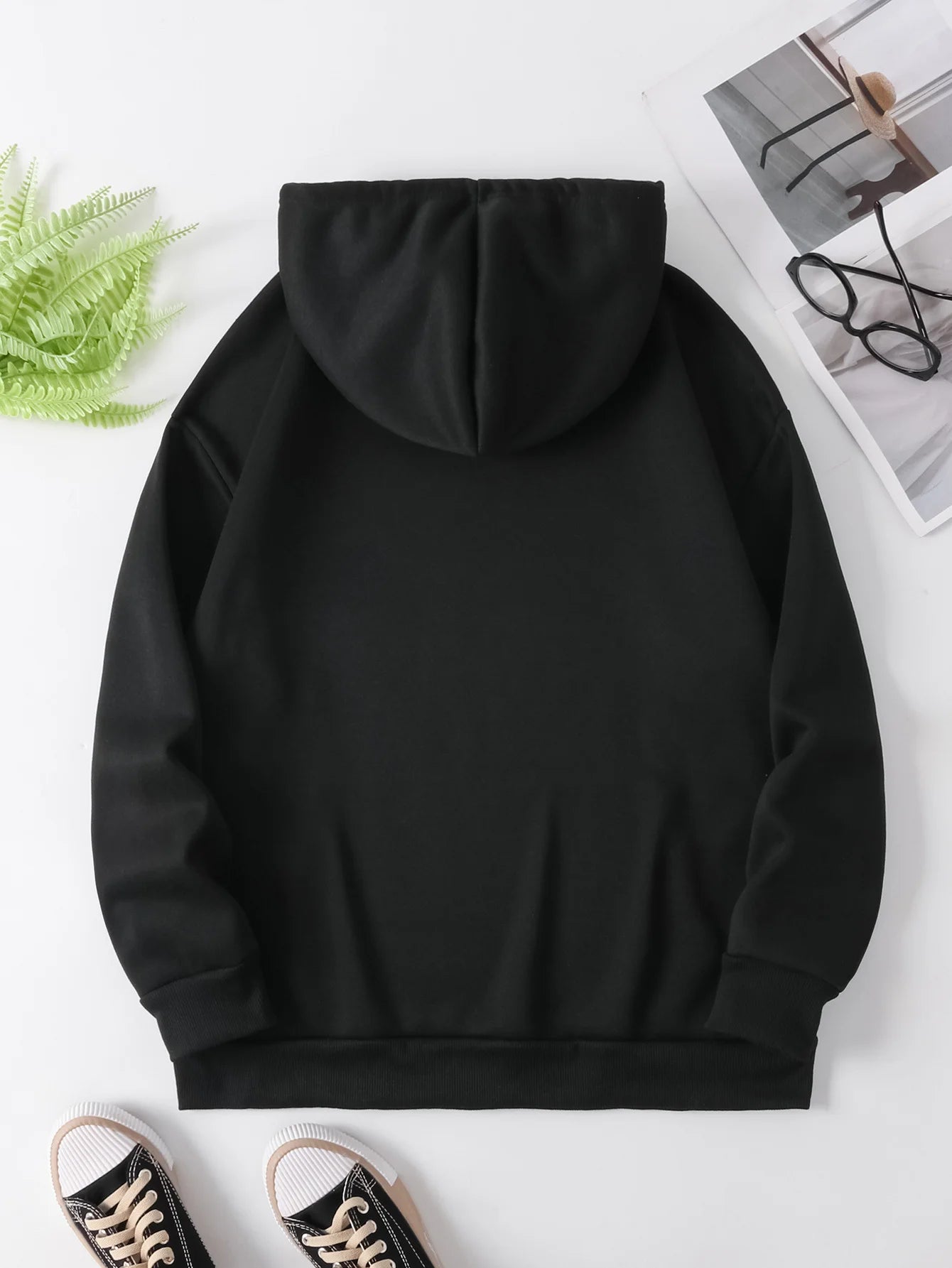 Vibrant Floral Round Neck Hoodie