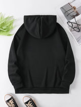 Vibrant Floral Round Neck Hoodie