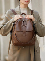 HOT ZOOLER Full Skin 100% Genuine Leather Backpack Women's Bag Classic 2026 New Large Backpack Designer Business Need #SC1700