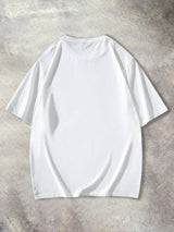 Men’s 100% Pure Cotton "BE KIND" Cartoon Print Loose Fit T-Shirt