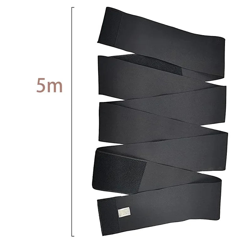 Invisible Snatch Bandage Wrap – Adjustable Waist Trainer & Tummy Trimmer Belt for Women