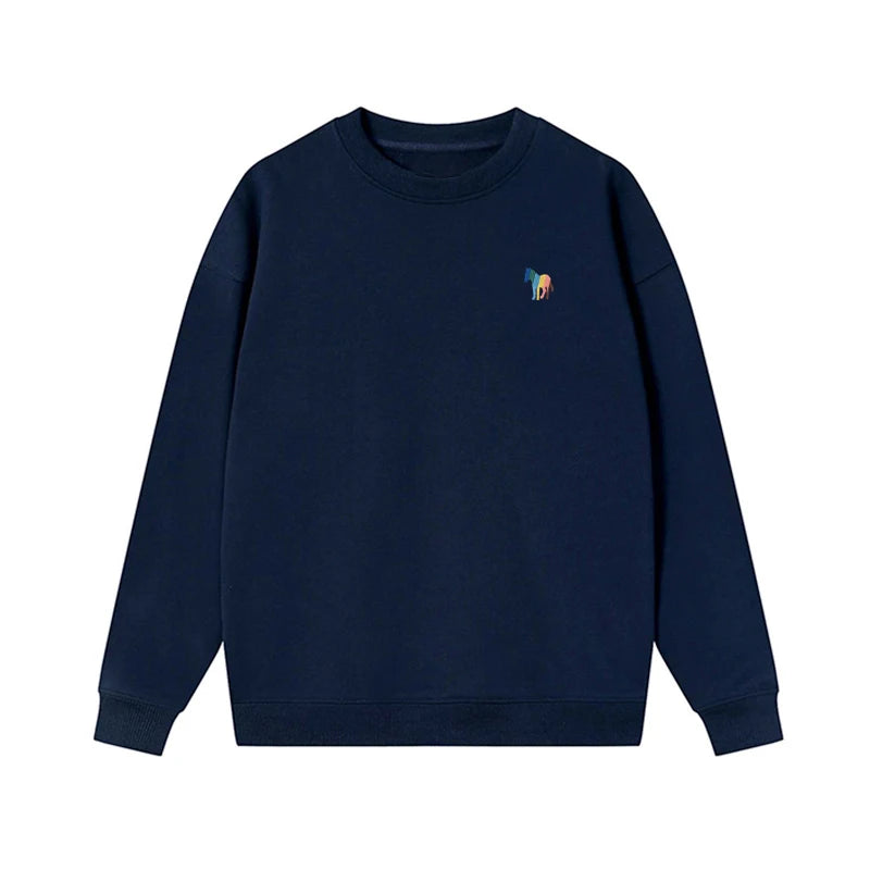 Men’s Cotton Crewneck Long-Sleeve Sweatshirt