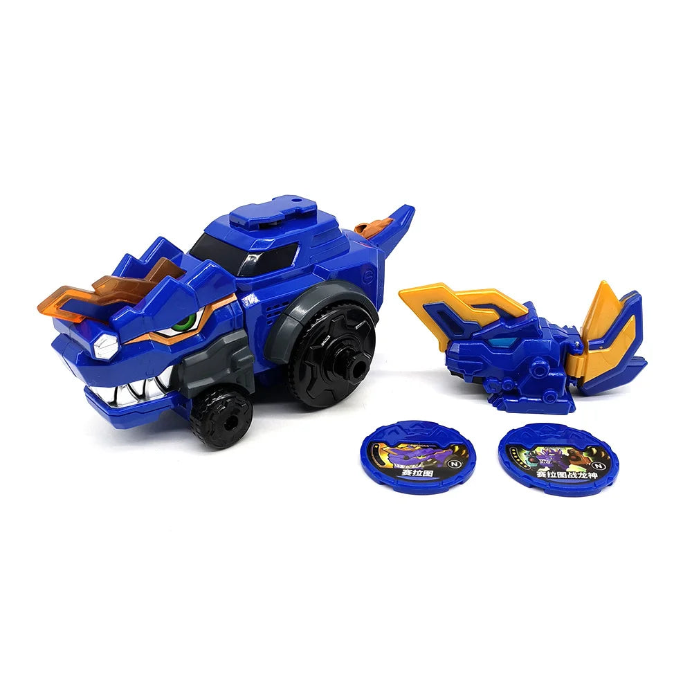 Dino Core Ultra D-Buster Tyranno Dinosaur Transform Robot Combiner 5in1 Action Figure No Box