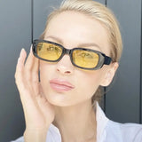 56PCS Rectangle Sunglasses – Vintage Unisex Eyewear
