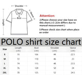 Men's 3D Stripe Print Polo Shirt – Summer Style