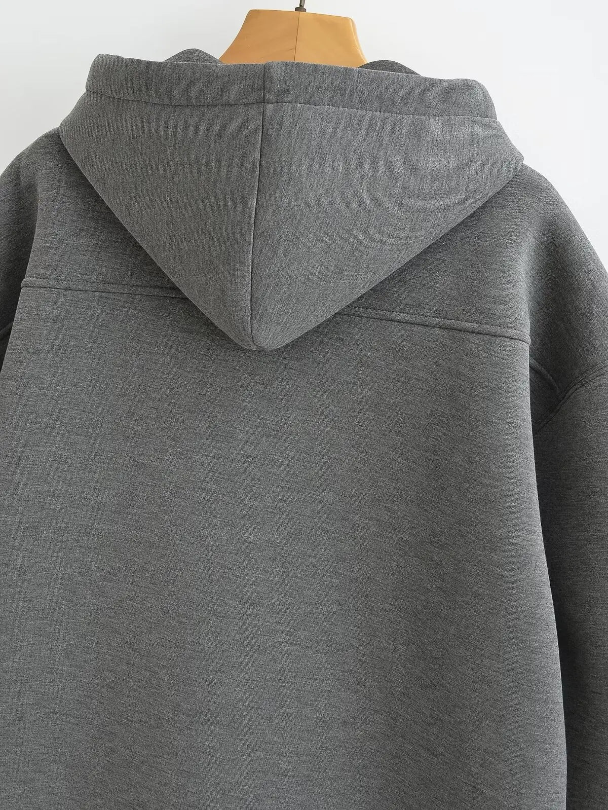 Women's Relaxed Zip-Up Hoodie with Pockets