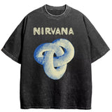 Nirvana In Utero Washed Cotton Oversized T-Shirt — Retro Y2K Streetwear Tee