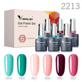 Venalisa HEMA-Free Gel Polish Kit – Autumn Color Collection