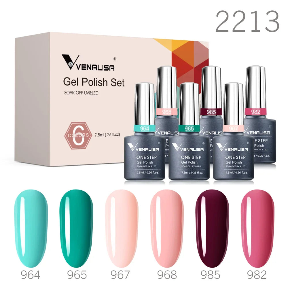 Venalisa HEMA-Free Gel Polish Kit – Autumn Color Collection