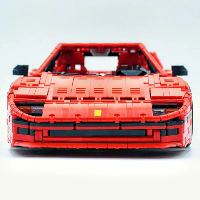 4026PCS Technical LOX Edition F40  Assembly MOC 140629 Building Block Car Supercar Model Adult High Difficulty Racing Toys