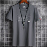 Oversized Manga Graphic Cotton Tee