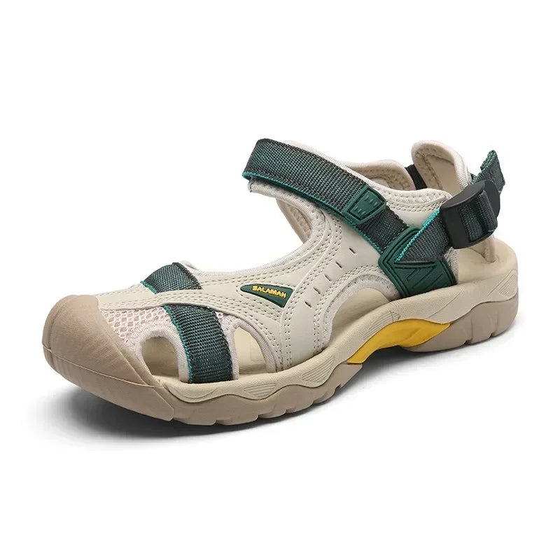 Outdoor Sports Sandals Hole Hole Beach Men and Women Non-slip Soft Bottom Speed Interference Water River Tracing Shoes