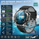 GUHUAVMI TANK Y102 GPS Smart Watch | 3ATM