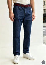 Men's Straight-Leg Ankle Jeans