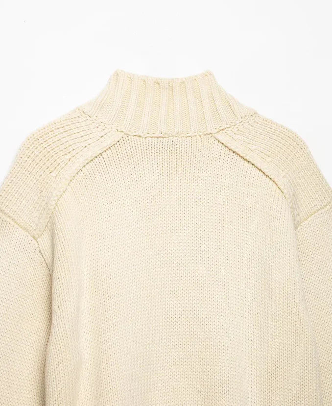Chic V-neck Knitted Lace-up Women Cardigan Elegant Solid Full Sleeve Loose Cropped Sweater 2026 Lady Commute Office Cardigans