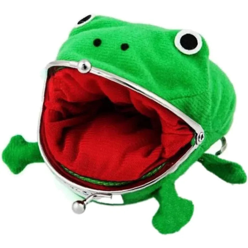 Ninja Frog Plush Coin Purse
