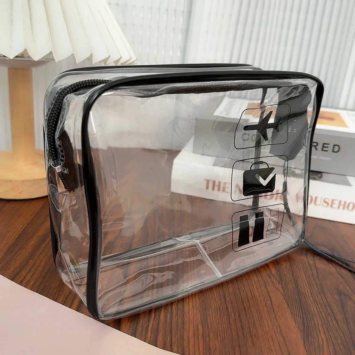 1/3pcs Transparent Zipper Makeup Bag Organizer Box Men Women Travel Clear Cosmetic Bag Waterproof Toiletry Wash Make Up Bags