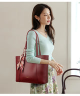 Genuine Brand Women Tote Bag High Quality Soft Leather Large Ladies Shoulder Crossbody Bag Luxury Female Shopping Handbag A Main