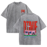 Vintage Washed Cotton Graphic Tee