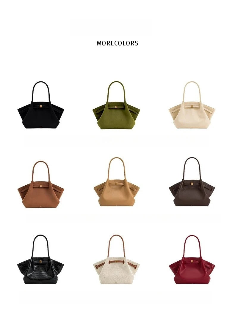 Dumpling Bag, Large Capacity, Shoulder Bag, Handbag, Tote Bag, Women's Bag.