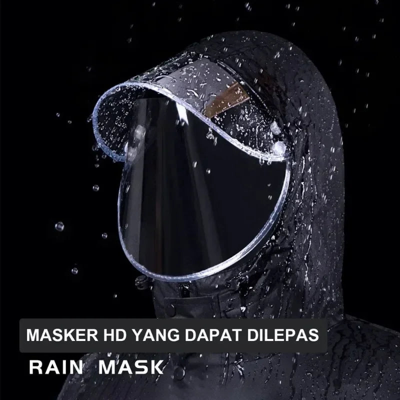 Waterproof Rain Suit for Men & Women | Reflective Riding Gear