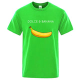 Men’s 100% Cotton Banana Print Tee