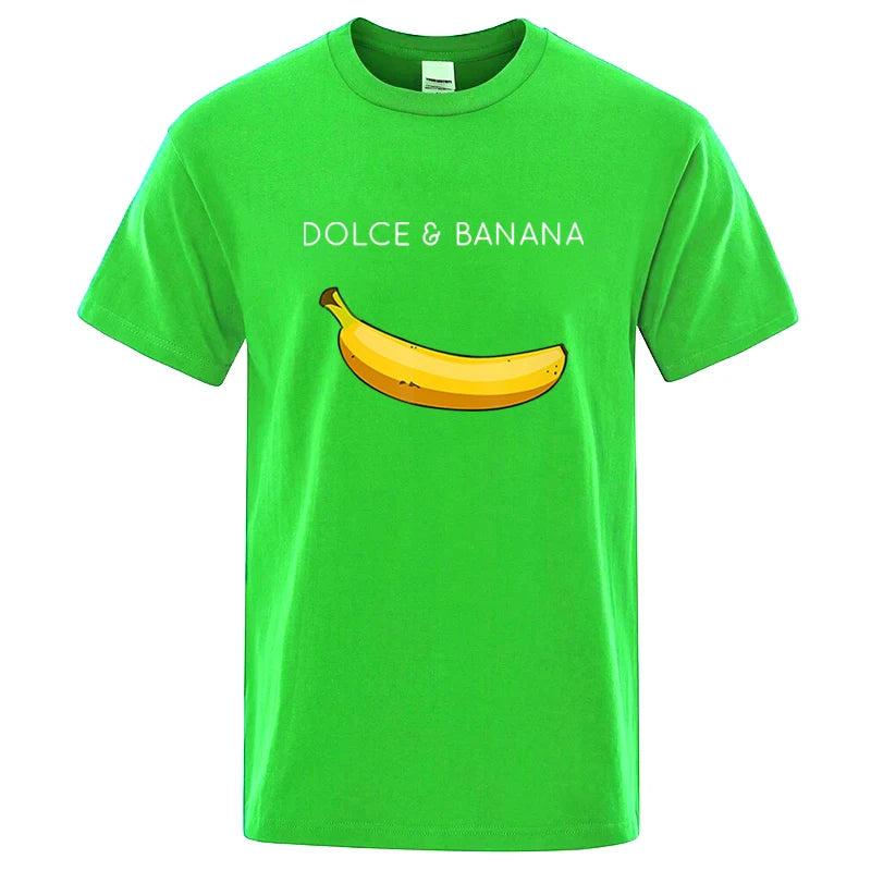 Men’s 100% Cotton Banana Print Tee