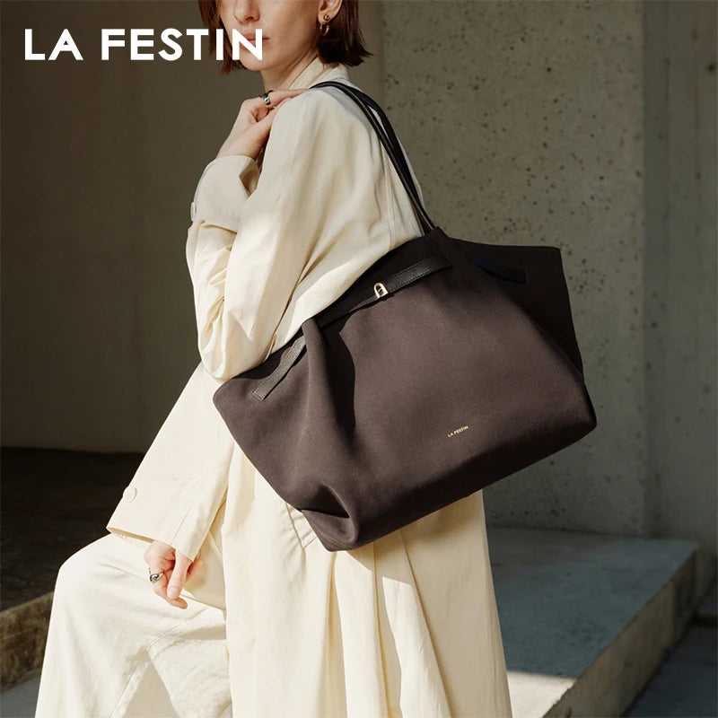 LA FESTIN Original Brand Women's Bag Trend Large Tote Bag Fashion Shoulder Bag Handbags Women Luxury Bags Designers