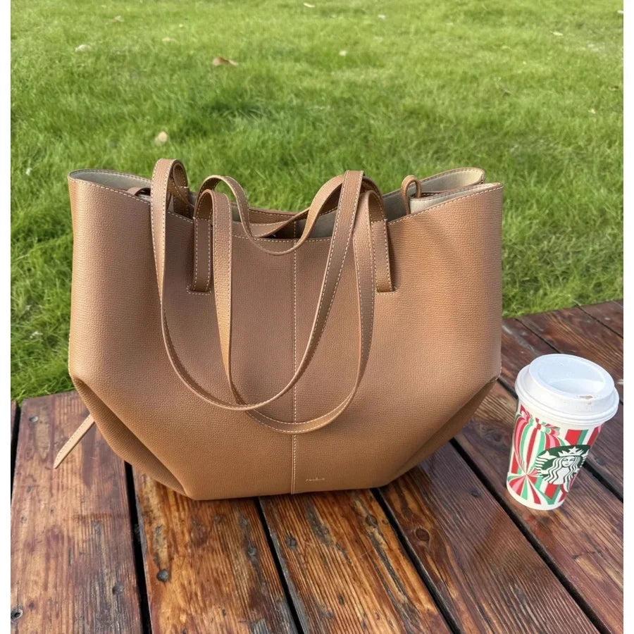 Luxury Wing Tote Bucket Bag – Large Capacity Y2K Pleated Handbag