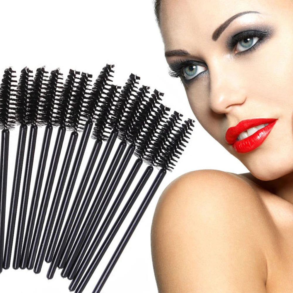 Disposable Makeup Brush Set – Lip, Lash & Brow Wands