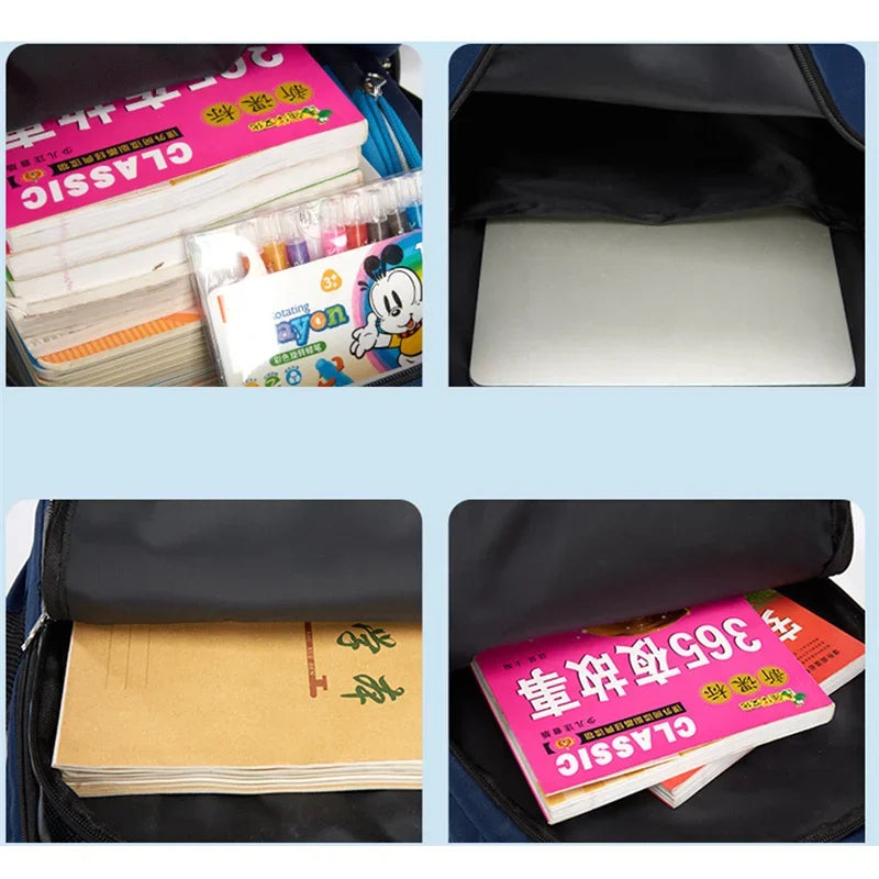 Premium USA-Designed Waterproof Primary School Backpack for Boys & Teenagers