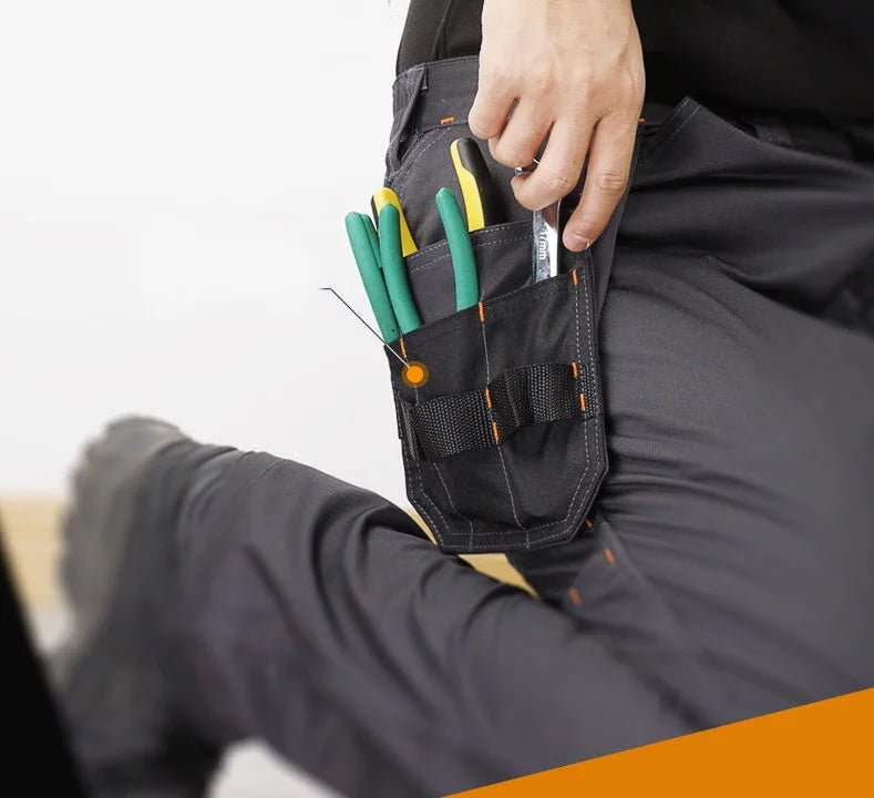 Men's Multi-Pocket Straight-Leg Cargo Pants