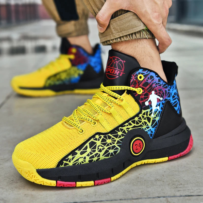 Pro Performance High-Top Basketball Sneakers