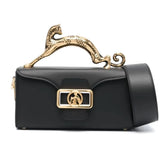 Elegant Fashion Luxury Brand Replica Handbag for Women New In High-Quality Metal Handle Designer Shoulder Bag Rectangular Shape