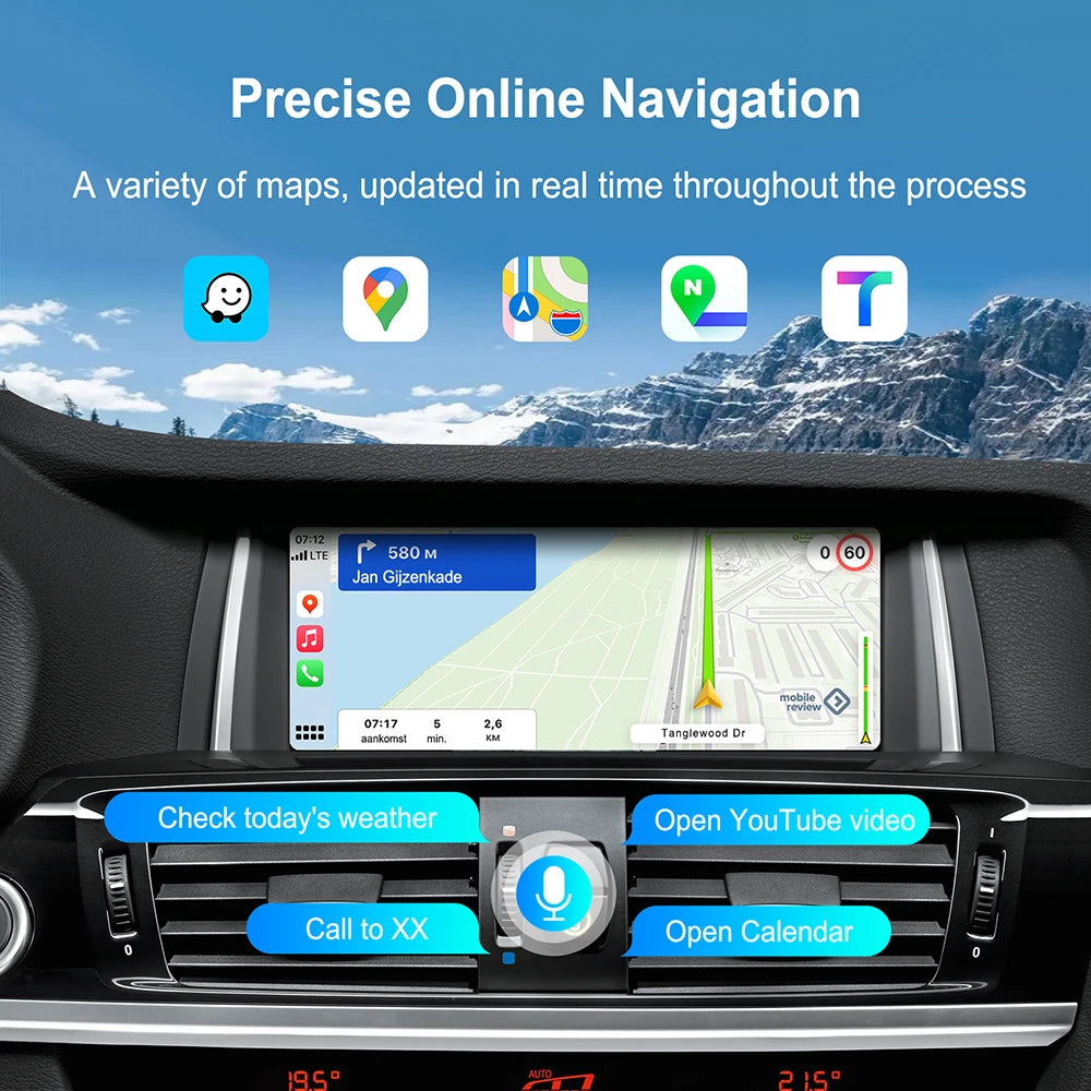 ANYFAR Wireless CarPlay & Android Auto for BMW NBT/CIC