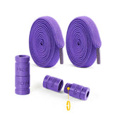 8mm Elastic No-Tie Shoelaces with Button Lock