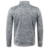 Men's Sweatshirts Half Zipper Pullover Male Long Sleeve Flleece Sweater Standcollar Snowflakes Hoodies Men Clothes