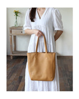Bag Women 2022 New Summer Genuine Leather Tote Female Casual Fashion Simple Underarm Shoulder Bag Large Capacity Shopper Handbag